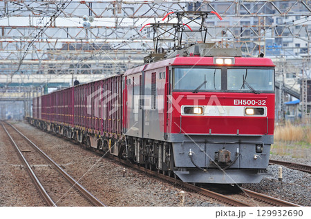 東海道本線 平塚 JR貨物 EH500-32(仙台) 東海道本線 平塚 JR貨物 EH500-32(仙台) 129932690