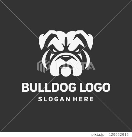Original Bulldog Style Logo Design Original Bulldog Style Logo Design 129932913