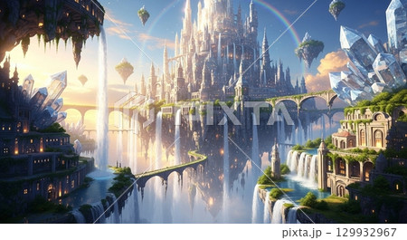 天空に浮かぶ街 天空に浮かぶ街 129932967