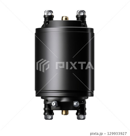 Black Industrial Air Compressor Tank for Heavy Duty Applications and Machinery Use 129933927