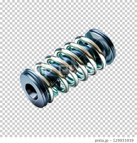 Spiral Spring Component for Mechanical Engineering and Industrial Applications 129933939