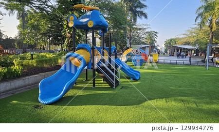 This is kids' playground outdoor situation This is kids' playground outdoor situation 129934776