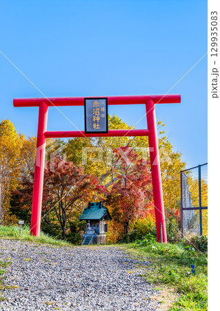 岩手・八幡平 秋の御在所園地 赤沼神社 岩手・八幡平 秋の御在所園地 赤沼神社 129935083