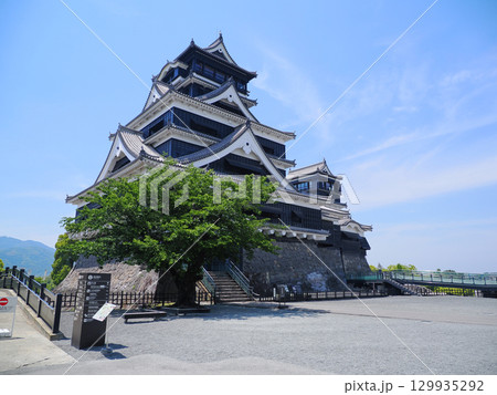 熊本城・天守閣 129935292