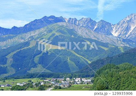 夏の八方尾根と不帰ノ嶮 夏の八方尾根と不帰ノ嶮 129935906