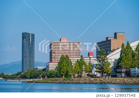 びわ湖なぎさ公園　滋賀県大津市 129937548