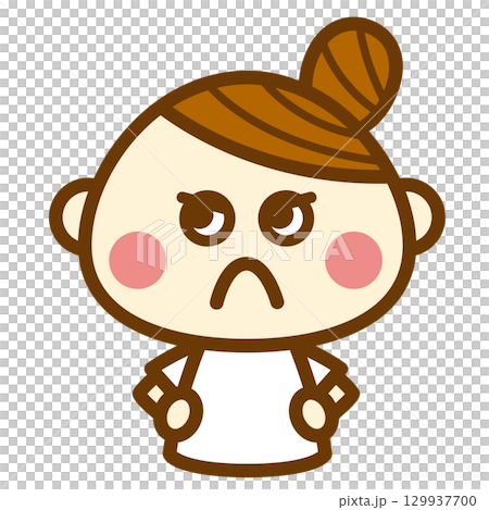 Bun girl 129937700