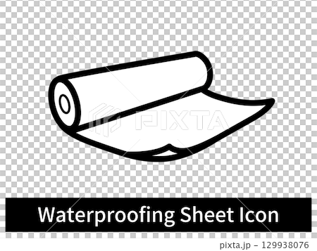 板材防水向量圖標 板材防水向量圖標 129938076