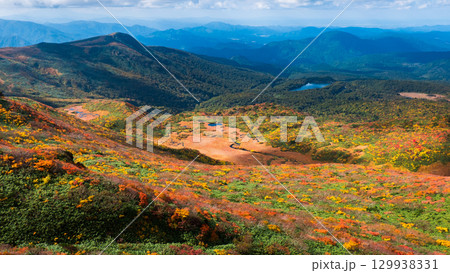 秋の栗駒山登山（栗駒山～秣岳 ： 龍泉ヶ原） 129938331