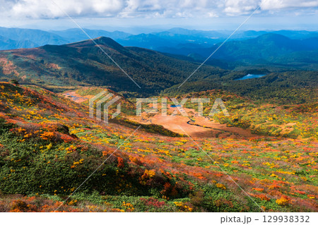 秋の栗駒山登山（栗駒山～秣岳 ： 龍泉ヶ原） 129938332