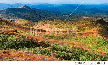 秋の栗駒山登山（栗駒山～秣岳 ： 龍泉ヶ原） 129938351