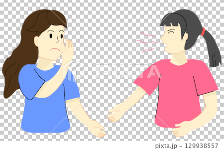 Bad breath can affect social interactions 129938557