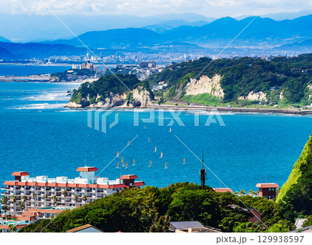 湘南海岸 稲村ヶ崎 湘南海岸 稲村ヶ崎 129938597