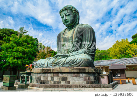 鎌倉市　高徳院・本尊　鎌倉大仏　国宝 129938600