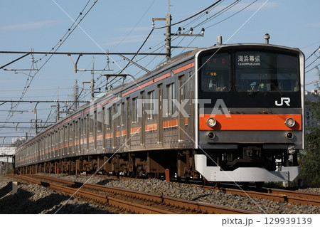 南浦和～東浦和を走る 武蔵野線 205系 M6編成 129939139