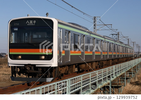 西川越~的場を走る 八高線209系 64編成 西川越~的場を走る 八高線209系 64編成 129939752