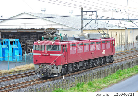 高崎線　深谷－岡部　JR東日本　EF81-134（田端） 129940821
