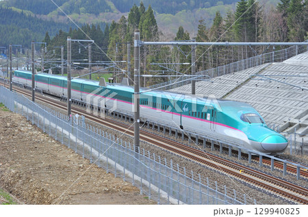 北海道新幹線　奥津軽いまべつ－木古内　JR東日本　E5系　U6編成（仙台）　はやぶさ 129940825