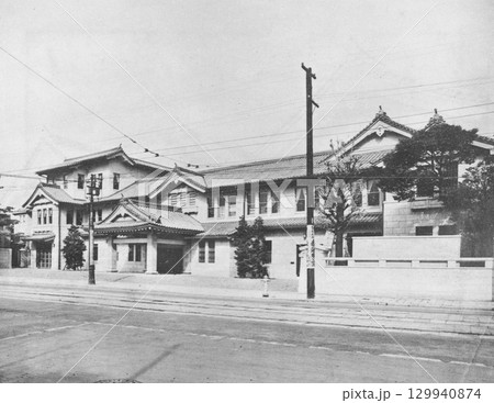戦前の建築 近代建築 東京美術倶楽部 戦前の建築 近代建築 東京美術倶楽部 129940874