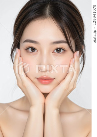 美しい女性のビューティーポートレート 美しい女性のビューティーポートレート 129941079