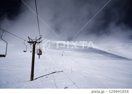 ニセコ東急 グラン・ヒラフのキング第4リフトとダイナミックコース 129941858