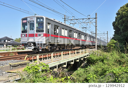 鉄道 私鉄:東武伊勢崎線 10000系 11663F 鉄道 私鉄:東武伊勢崎線 10000系 11663F 129942912