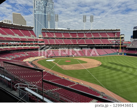 オフの野球場【エディトリアル使用限定】 129943601