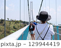 夏休み　親子　行楽 129944419