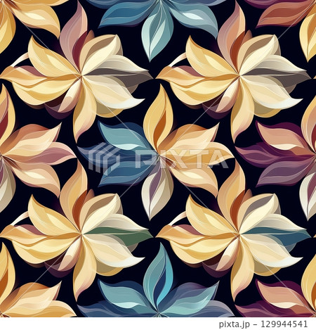 The seamless colorful pattern abstract background	 The seamless colorful pattern abstract background	 129944541