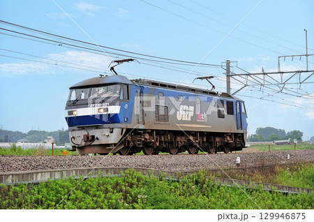 高崎線　岡部－本庄　JR貨物　EF210-172（新鶴見） 129946875