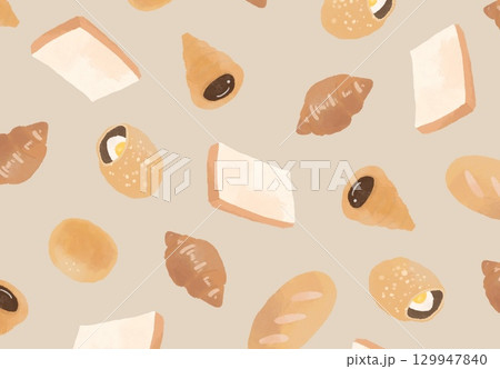 パンのパターン パンのパターン 129947840