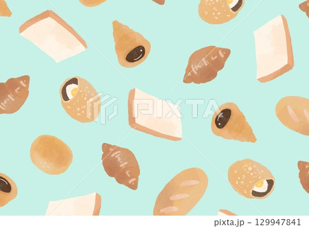 パンのパターン 129947841