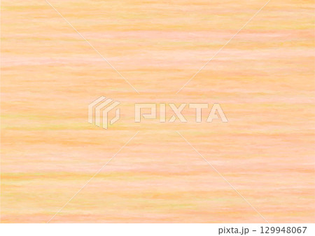 筆痕テクスチャ横線淡いオレンジ 129948067