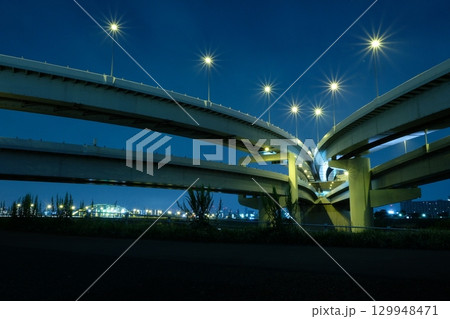 高速道路ジャンクション 129948471