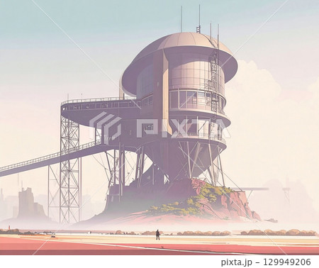 Futuristic Constructivism Architecture Futuristic Constructivism Architecture 129949206