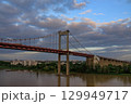 the city of Bordeaux at the garonne river in france 129949717