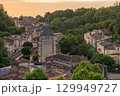 the city of Bordeaux at the garonne river in france 129949727