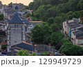 the city of Bordeaux at the garonne river in france 129949729