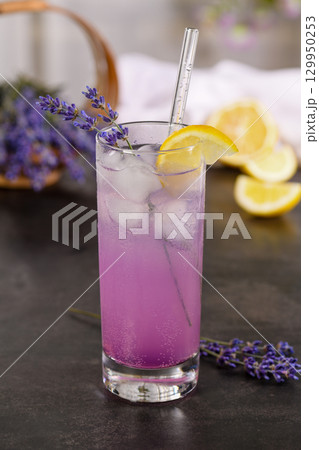 Homemade Lavender Lemonade Homemade Lavender Lemonade 129950253