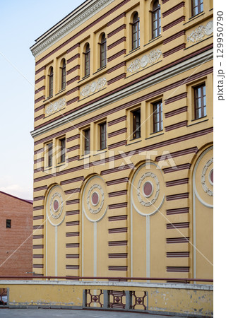Georgian National Opera and Ballet Theater of Tbilisi Neo-Moorish style buildin on Rustaveli Avenue in Tbilisi, Georgia 129950790