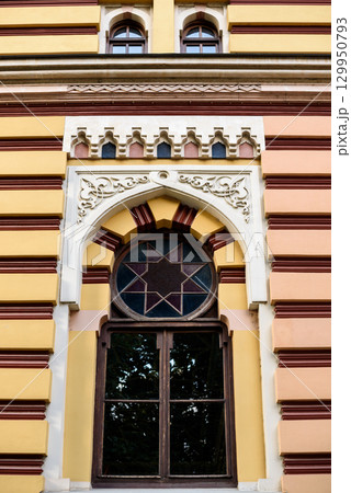 Georgian National Opera and Ballet Theater of Tbilisi Neo-Moorish style buildin on Rustaveli Avenue in Tbilisi, Georgia 129950793