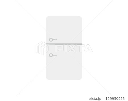 冷蔵庫のアイコンのイラスト 129950923