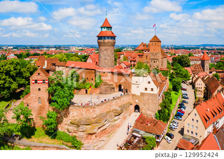 Nuremberg Castle in Nuremberg city, Bavaria 129952424