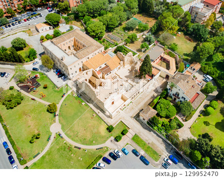 Catacombs of San Giovanni Church aerial view 129952470