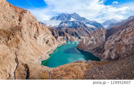 Seven Lakes in Fann mountains in Tajikistan 129952607