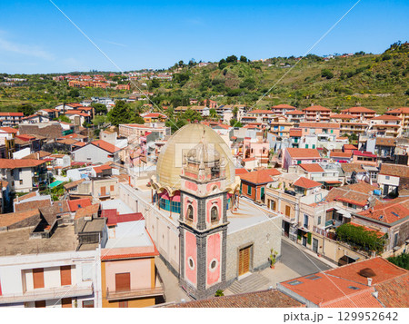 Chiesa Parrocchiale di San Mauro Abate aerial view 129952642