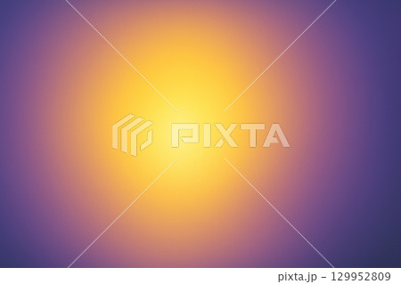 Violet and gold gradient blend creating a glowing smooth abstract transition 129952809
