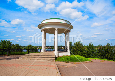Love pavillion at Volga embankment, Russia Love pavillion at Volga embankment, Russia 129952989