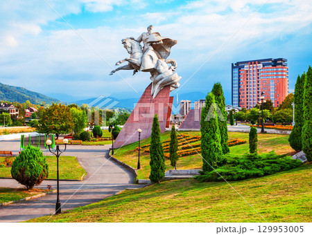 Soviet commander Issa Pliyev monument, Vladikavkaz 129953005