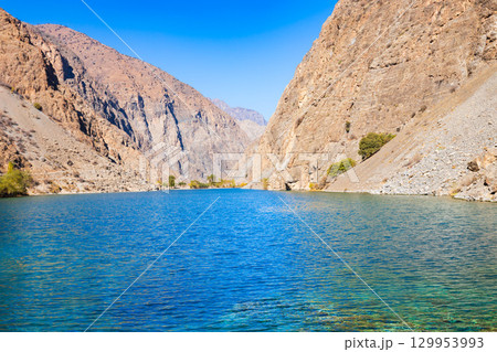 Seven Lakes in Fann mountains in Tajikistan 129953993